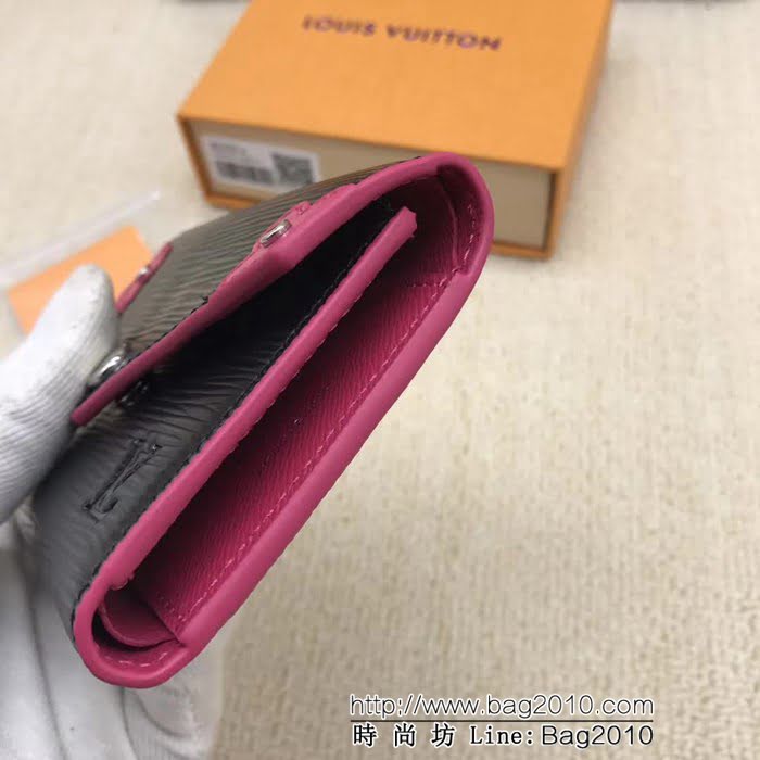 路易威登LV頂級原單 M62980黑色 VICTORINE錢夾EpiBloomingCorners限定版  ZY1124